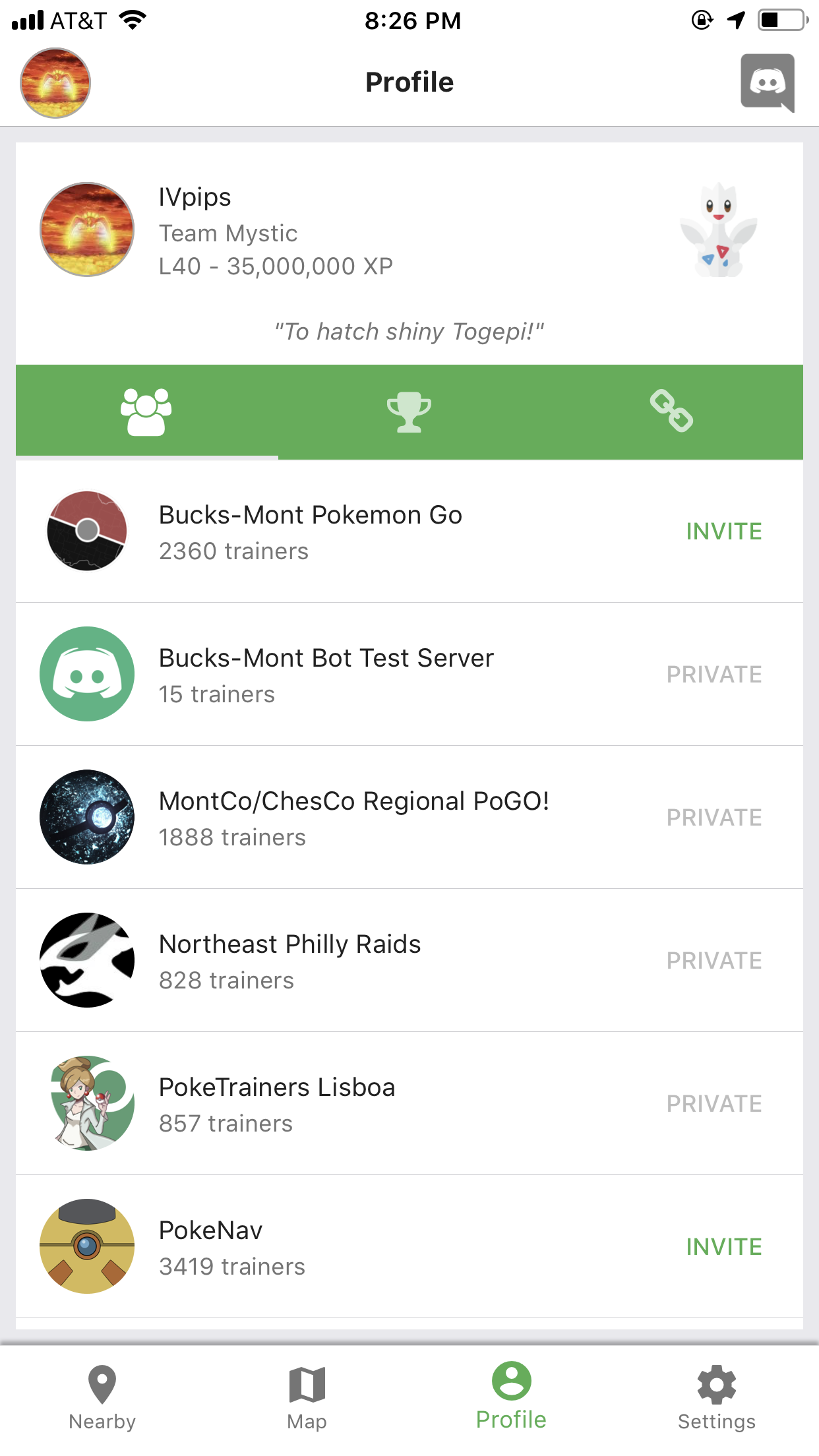 lapso Trasplante regional PokeNav | PokeNav - A Pokemon Go Discord Bot
