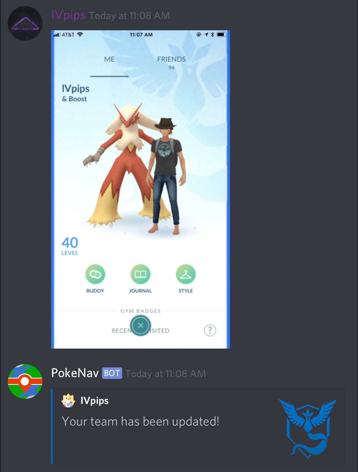 Pokenav Pokenav A Pokemon Go Discord Bot